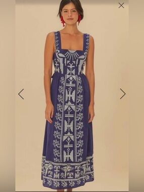 FARM Rio Toucans Maxi Dress